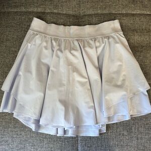 Lululemon Court Rival High Rise Skirt (Long) in Pastel Blue